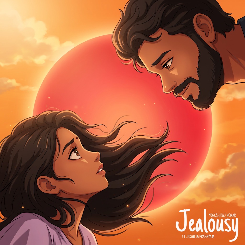 Artwork for New Single Out Now: "Jealousy" (Ft. Joshita Pragnya.M)